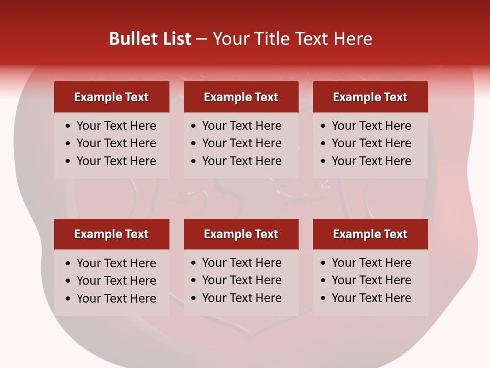 A Red Wax Seal With A Lion On It PowerPoint Template