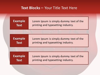A Red Wax Seal With A Lion On It PowerPoint Template