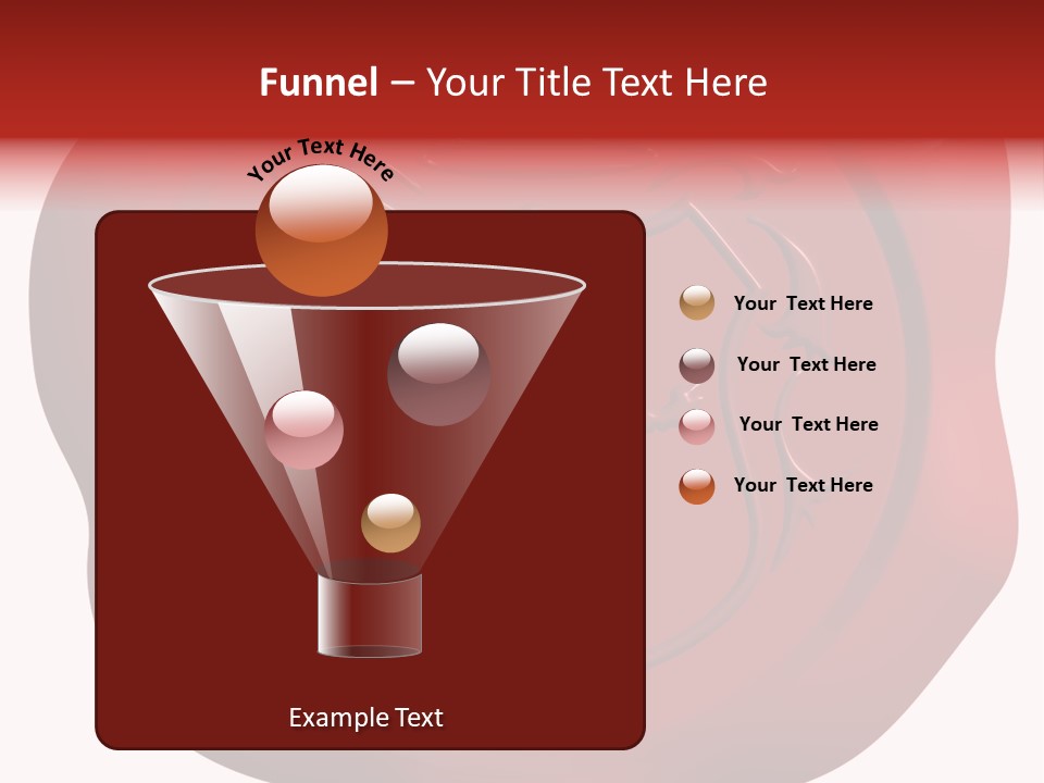 A Red Wax Seal With A Lion On It PowerPoint Template