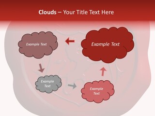 A Red Wax Seal With A Lion On It PowerPoint Template