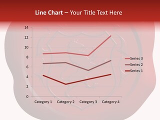A Red Wax Seal With A Lion On It PowerPoint Template