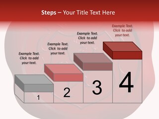 A Red Wax Seal With A Lion On It PowerPoint Template