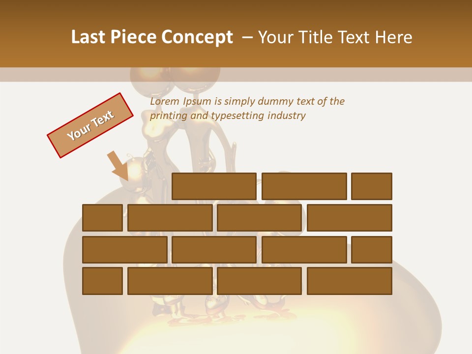 Over Character Presentation PowerPoint Template