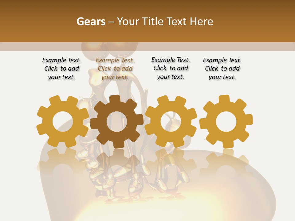 Over Character Presentation PowerPoint Template