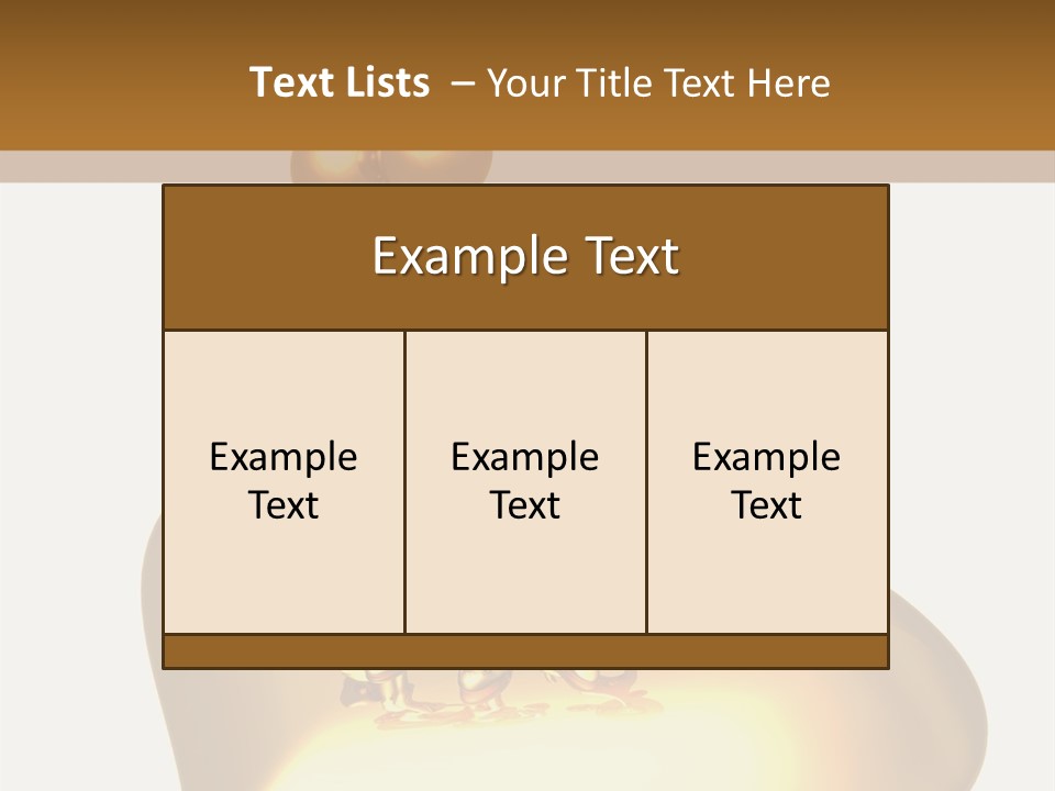 Over Character Presentation PowerPoint Template