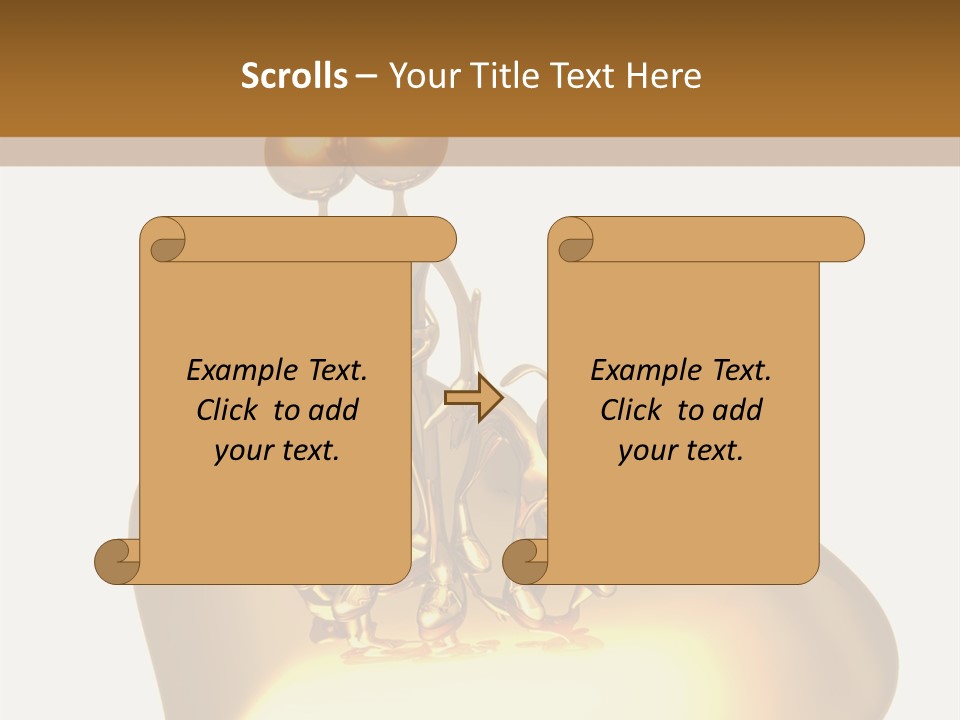 Over Character Presentation PowerPoint Template