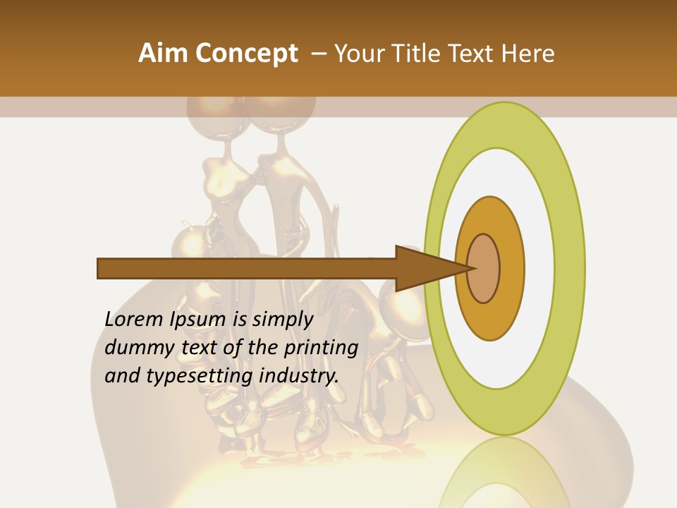 Over Character Presentation PowerPoint Template