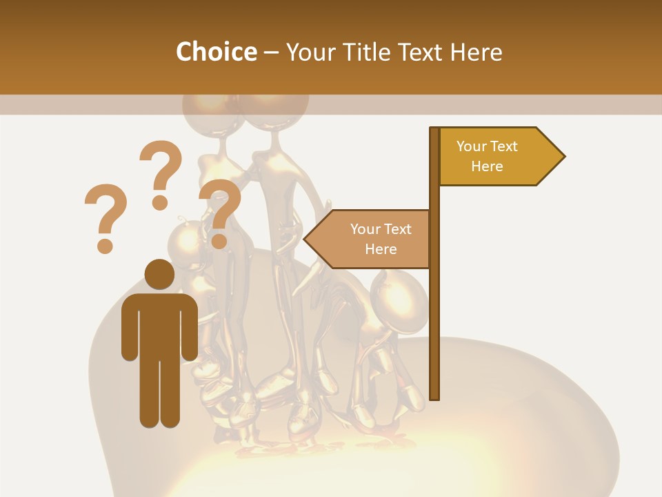 Over Character Presentation PowerPoint Template