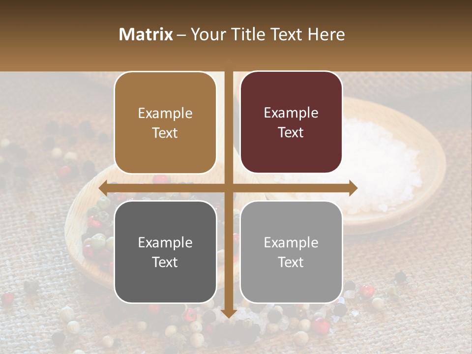 Salt Details Spice PowerPoint Template