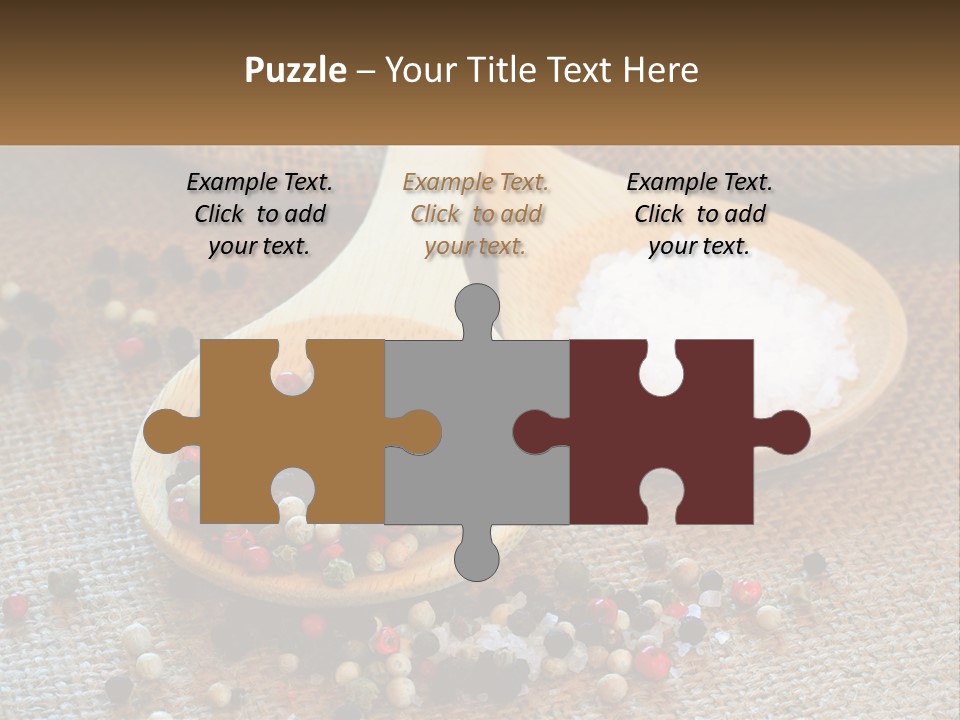 Salt Details Spice PowerPoint Template