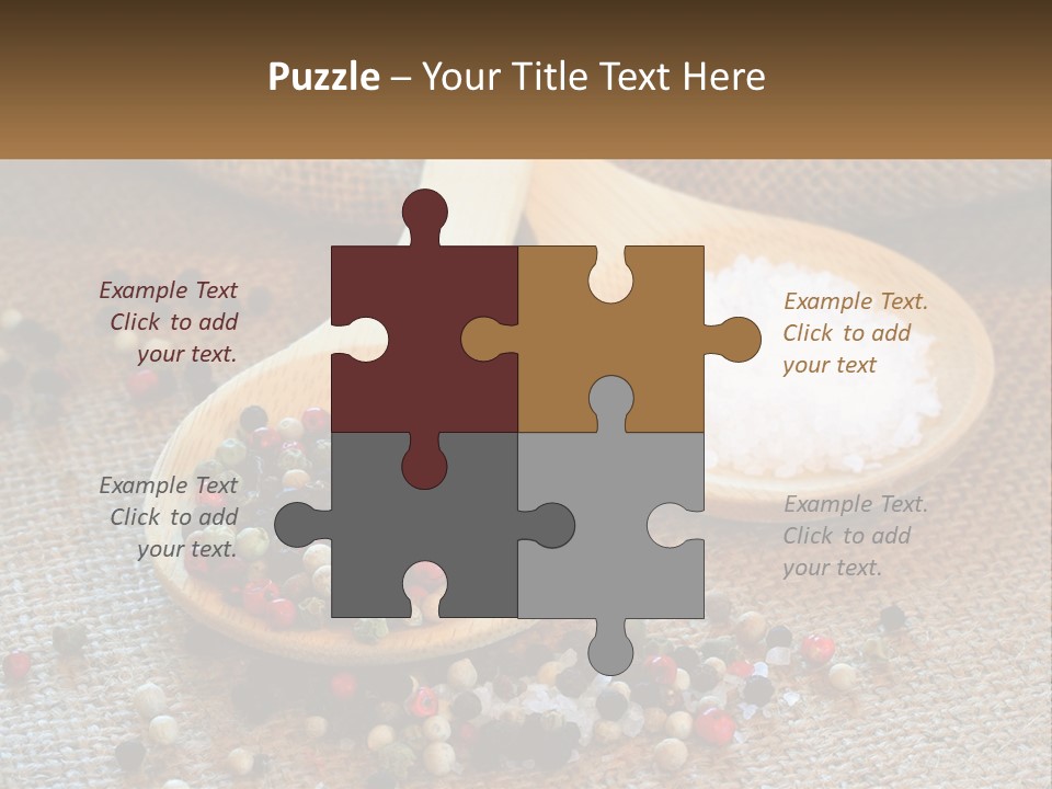 Salt Details Spice PowerPoint Template