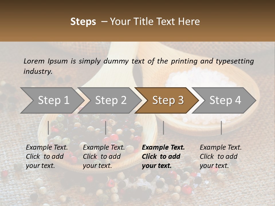 Salt Details Spice PowerPoint Template