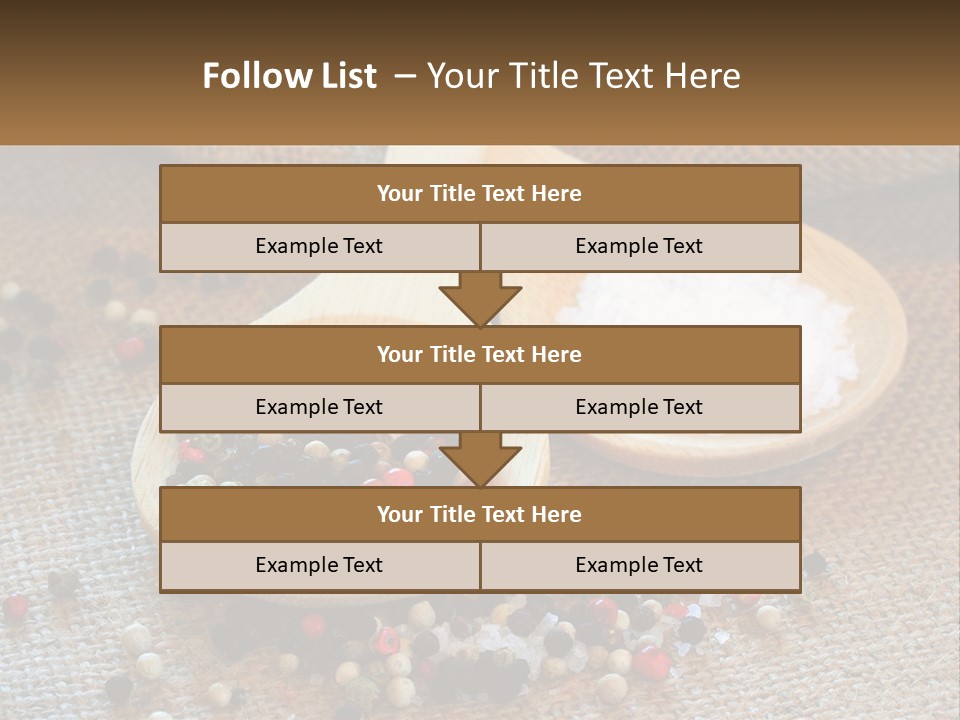 Salt Details Spice PowerPoint Template