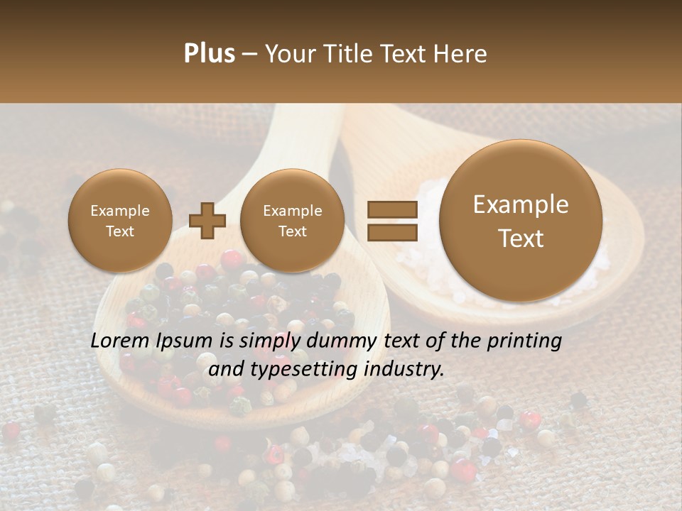 Salt Details Spice PowerPoint Template