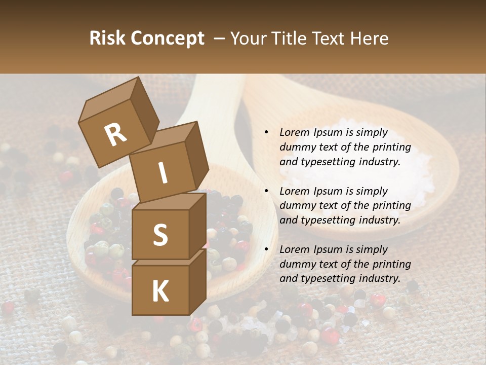 Salt Details Spice PowerPoint Template