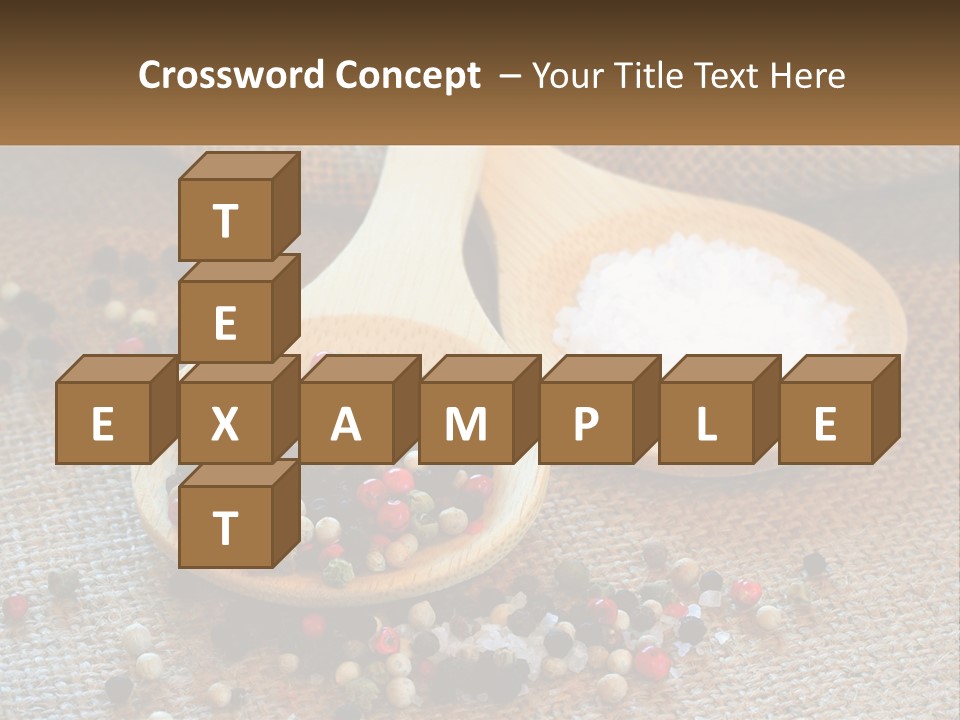Salt Details Spice PowerPoint Template