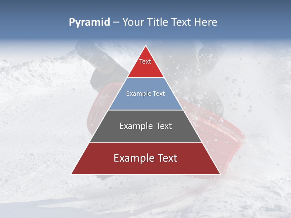 Sport Season Sled PowerPoint Template
