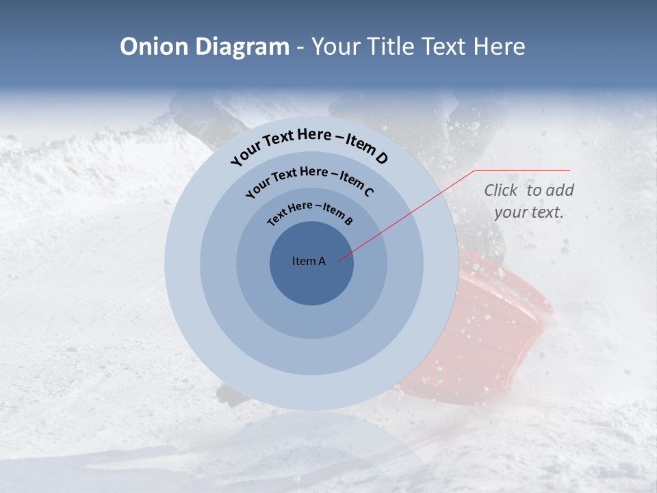 Sport Season Sled PowerPoint Template