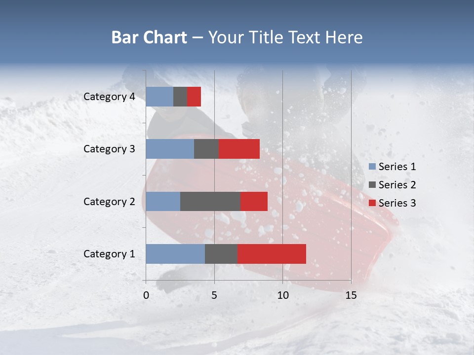 Sport Season Sled PowerPoint Template