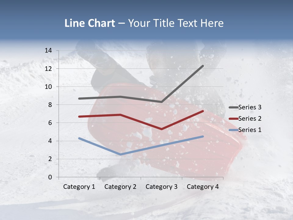 Sport Season Sled PowerPoint Template