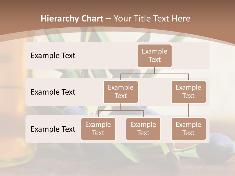 Oily Garden Condiment PowerPoint Template