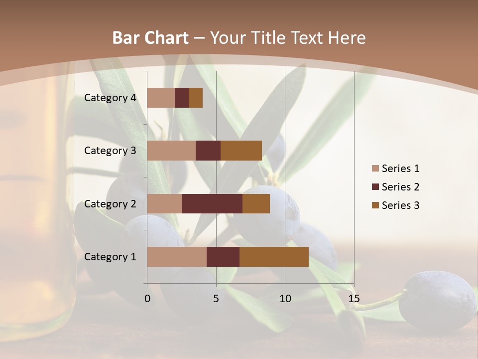 Oily Garden Condiment PowerPoint Template