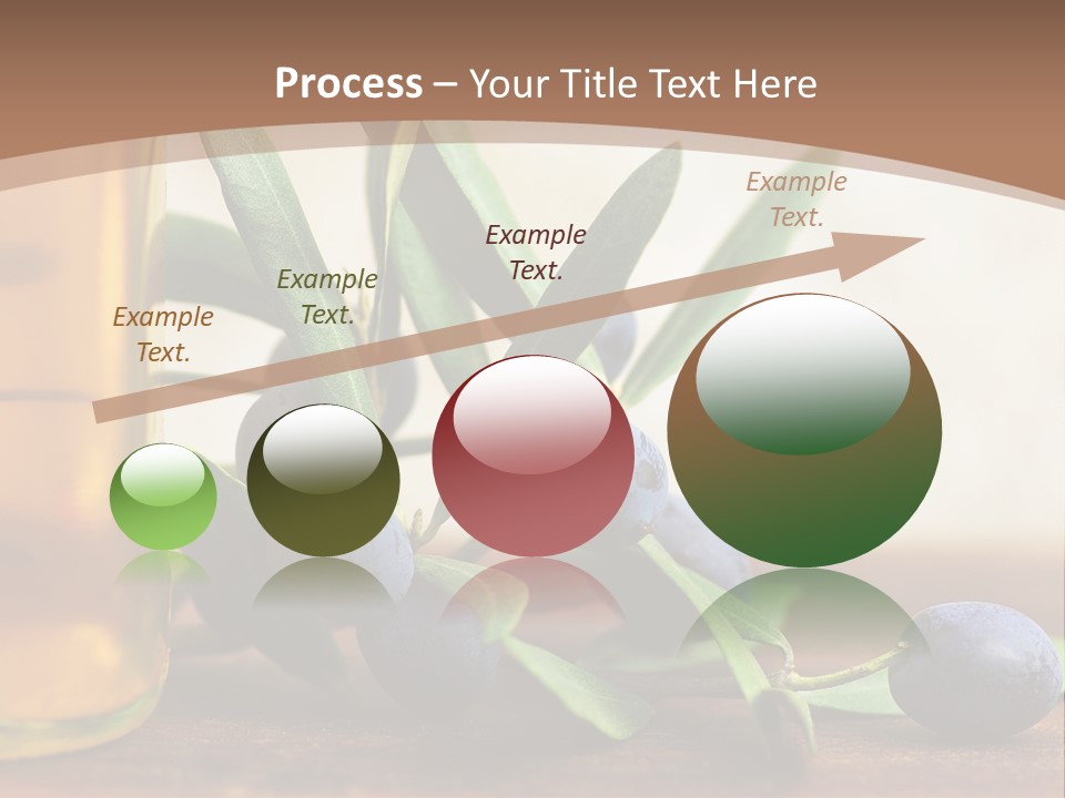 Oily Garden Condiment PowerPoint Template