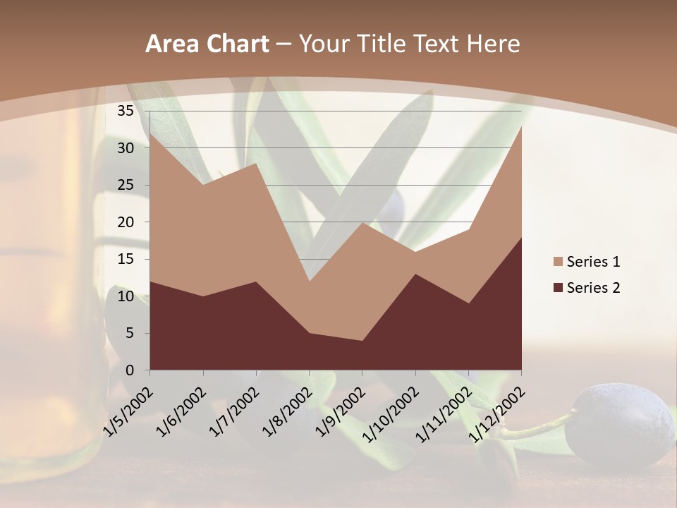Oily Garden Condiment PowerPoint Template