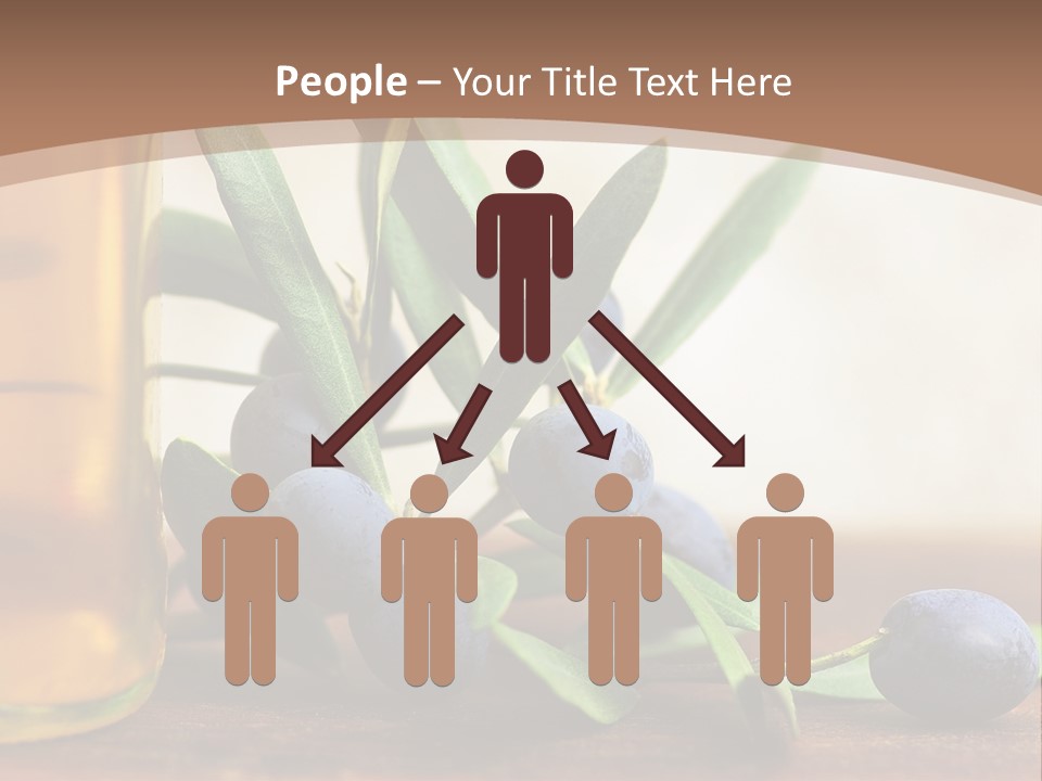 Oily Garden Condiment PowerPoint Template