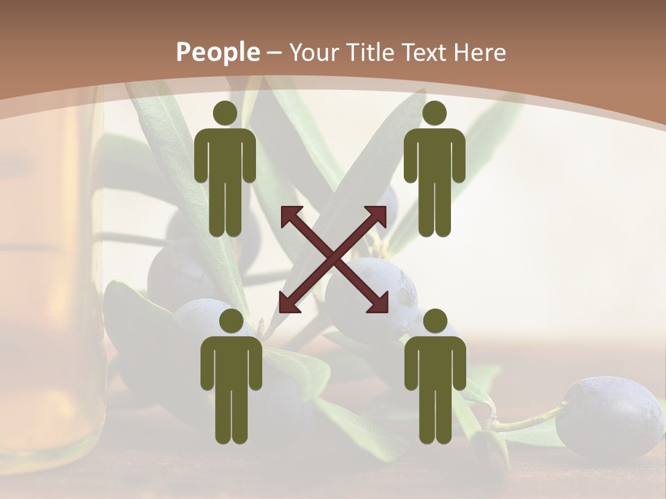 Oily Garden Condiment PowerPoint Template