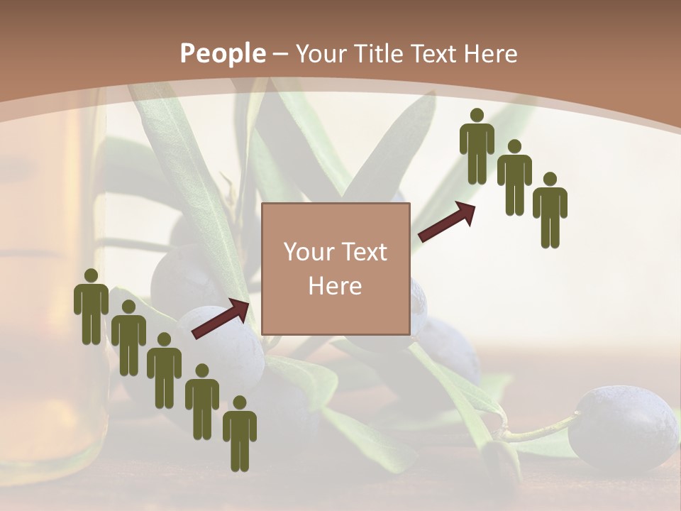 Oily Garden Condiment PowerPoint Template