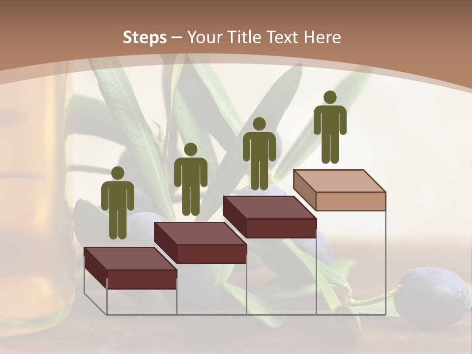 Oily Garden Condiment PowerPoint Template