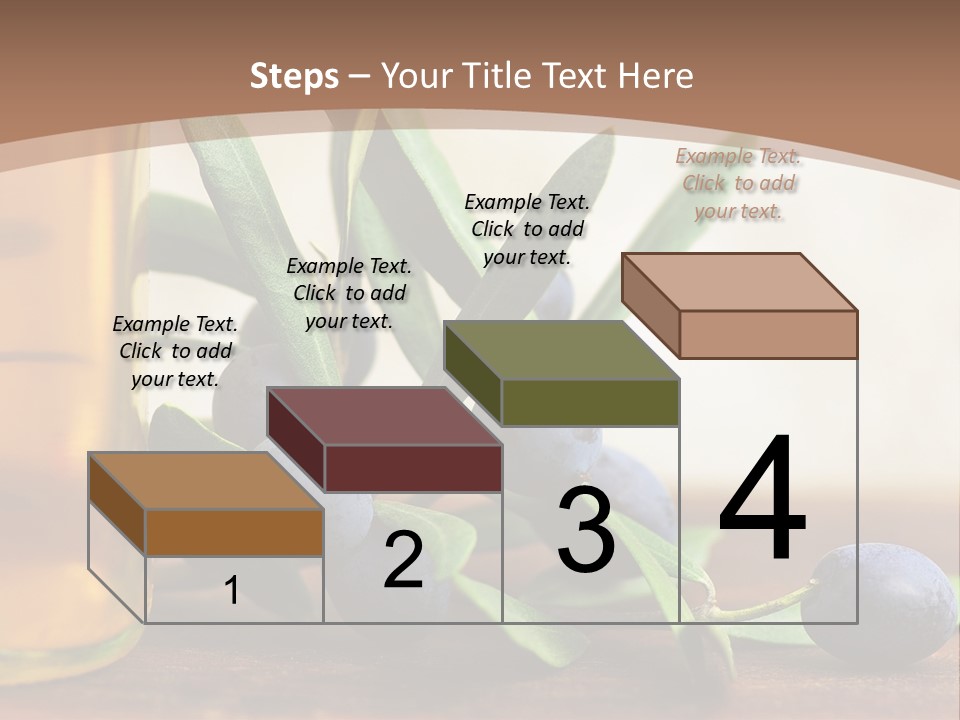 Oily Garden Condiment PowerPoint Template