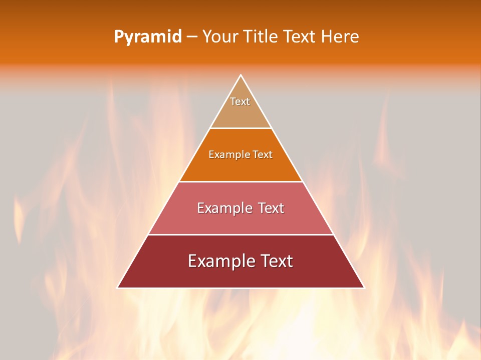 Fuel Fire Grill PowerPoint Template