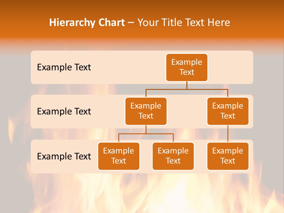 Fuel Fire Grill PowerPoint Template