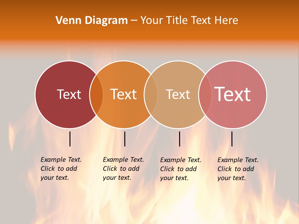 Fuel Fire Grill PowerPoint Template