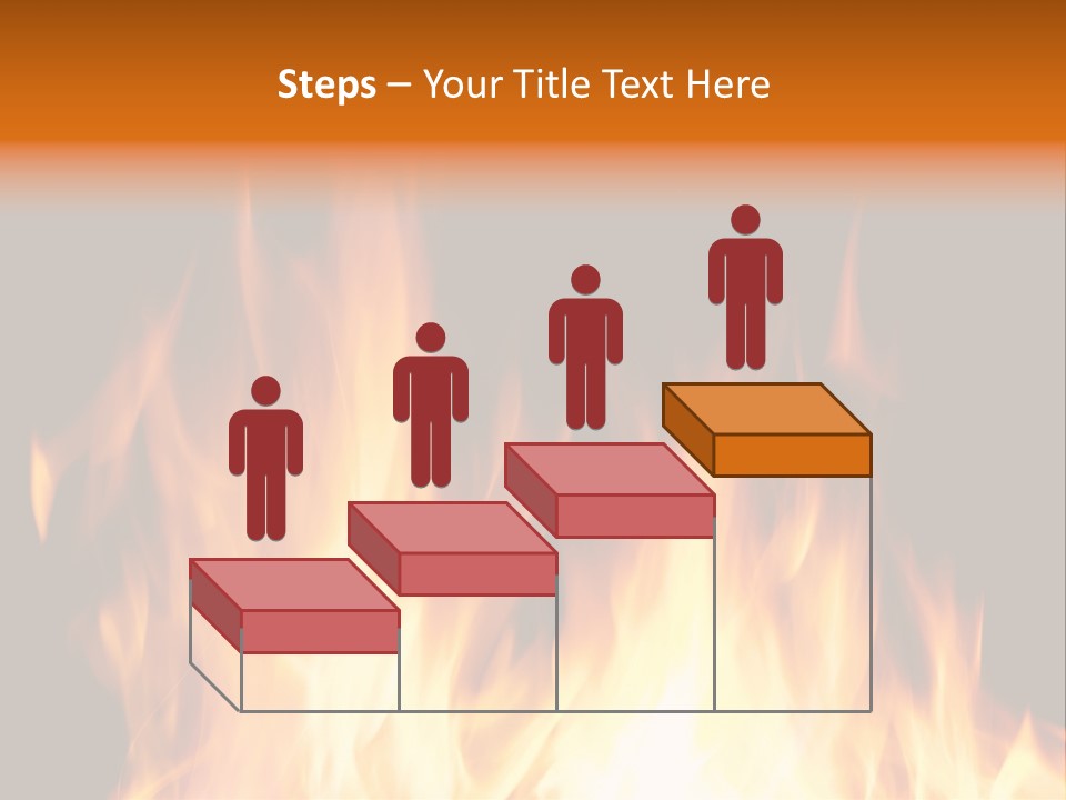 Fuel Fire Grill PowerPoint Template