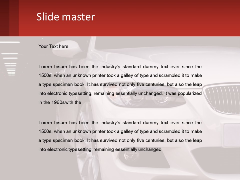 Detail Light Presentation PowerPoint Template