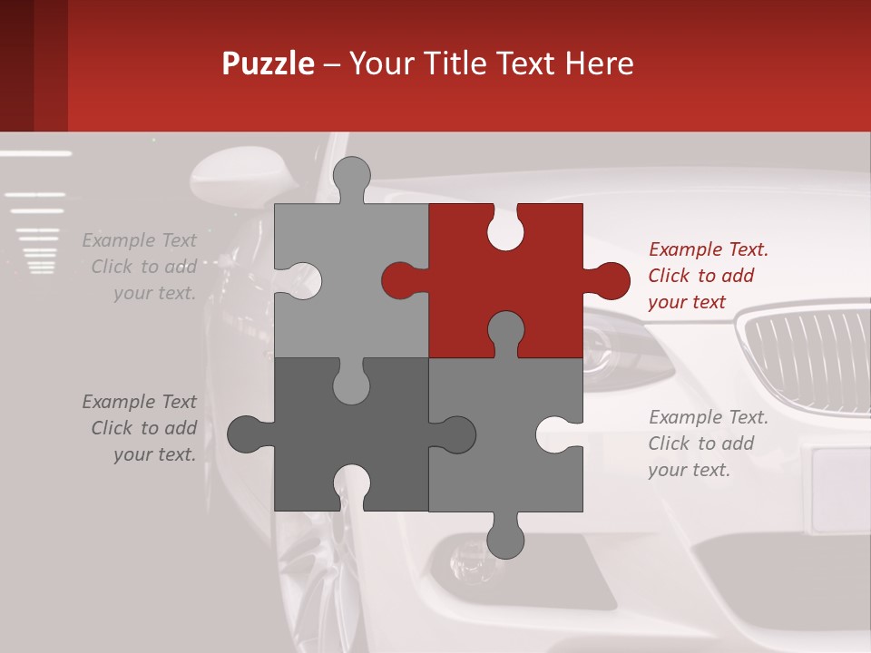 Detail Light Presentation PowerPoint Template