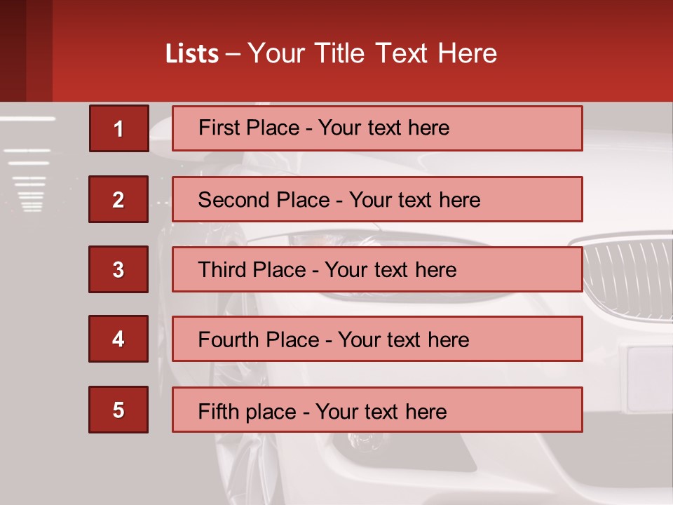 Detail Light Presentation PowerPoint Template