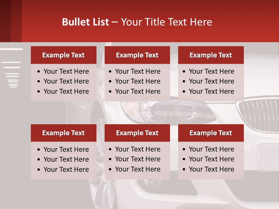 Detail Light Presentation PowerPoint Template