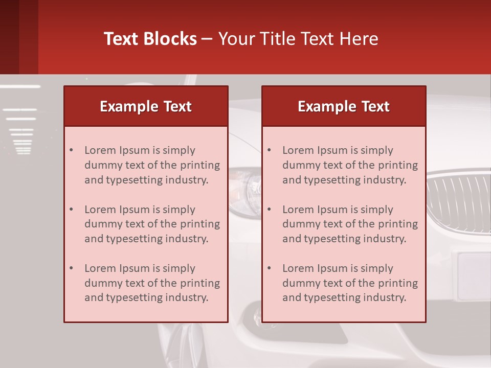 Detail Light Presentation PowerPoint Template