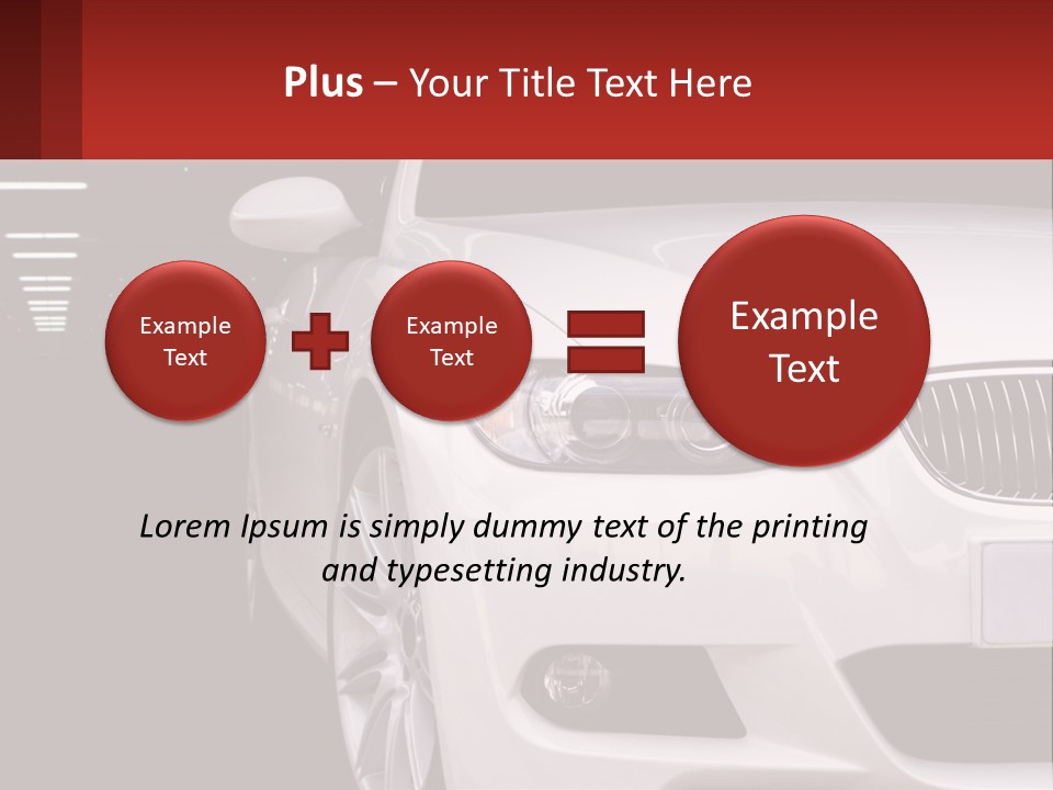 Detail Light Presentation PowerPoint Template