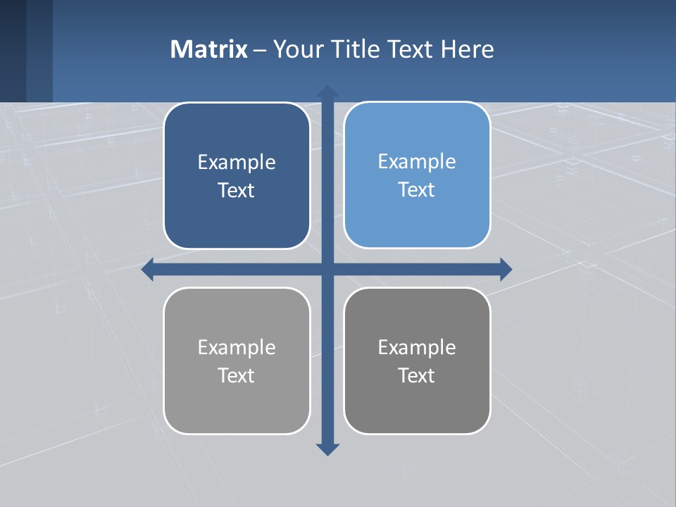 Flat Digital Blue PowerPoint Template