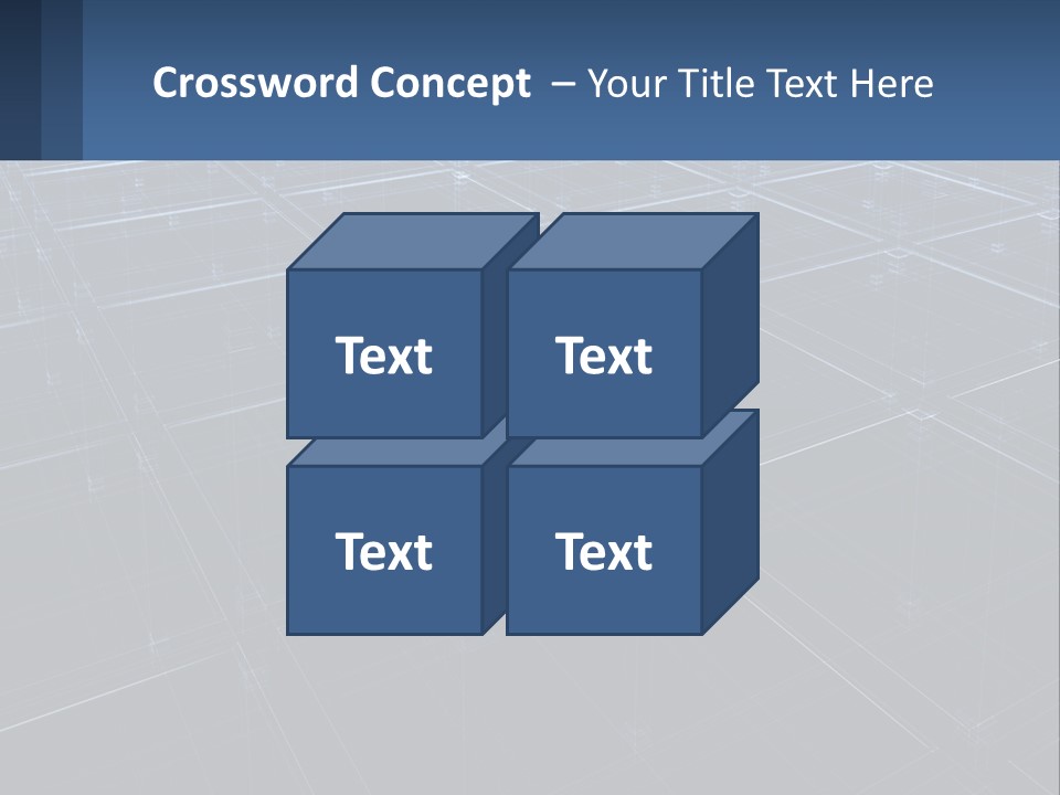 Flat Digital Blue PowerPoint Template