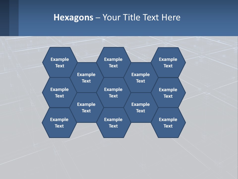 Flat Digital Blue PowerPoint Template