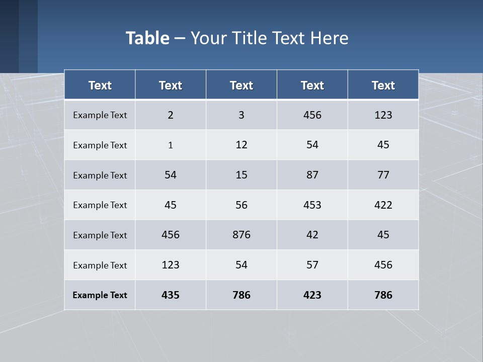 Flat Digital Blue PowerPoint Template