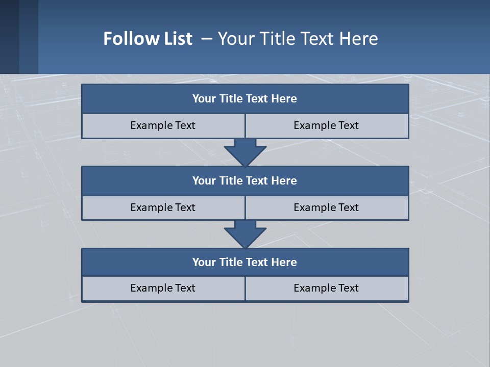 Flat Digital Blue PowerPoint Template
