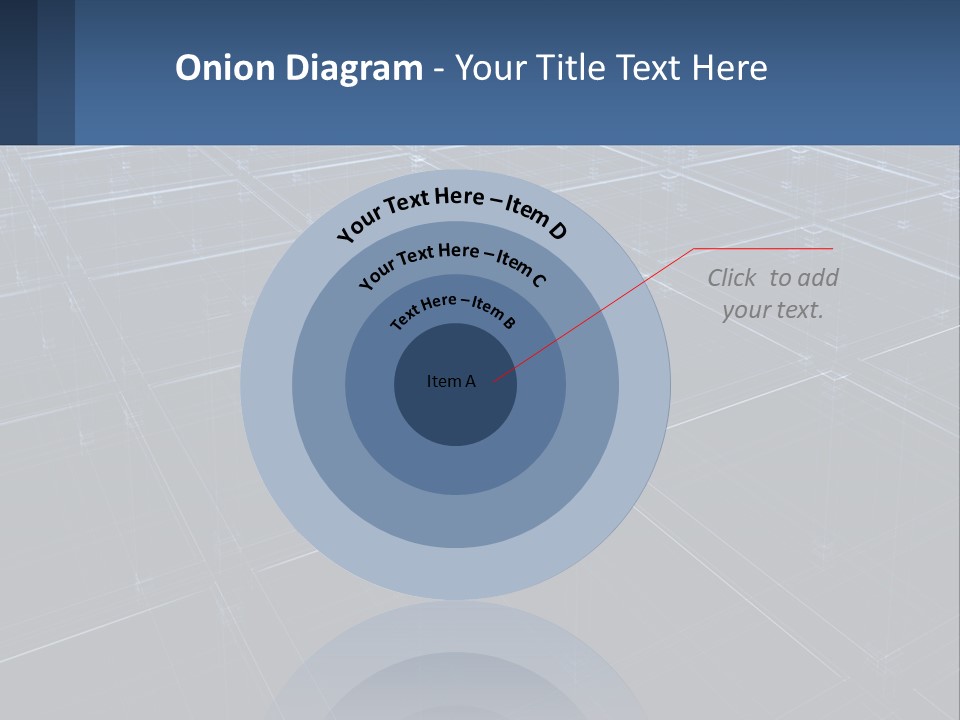 Flat Digital Blue PowerPoint Template