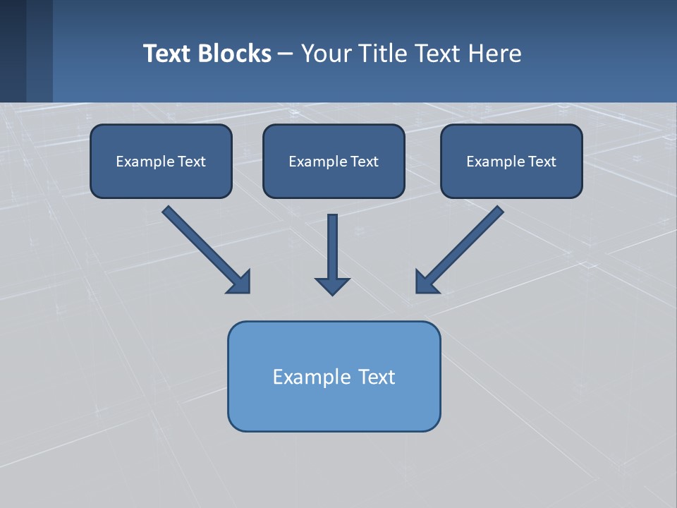 Flat Digital Blue PowerPoint Template